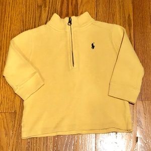 Polo Half-zip Pullover size 18 months